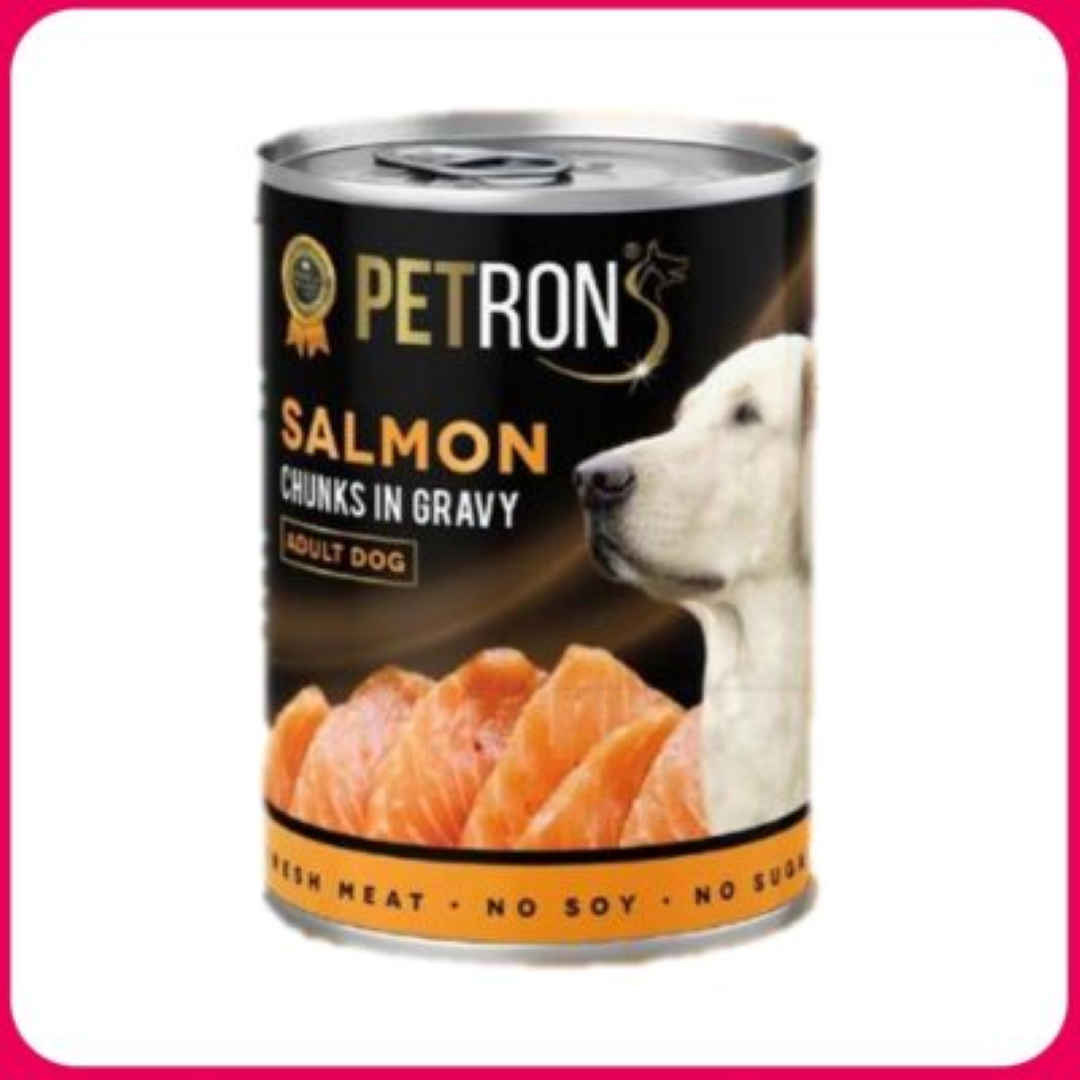 PETRONS DOG/F GRAVY SALMON 400G